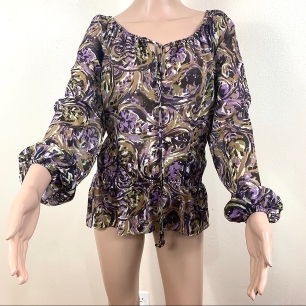 Michael Kors Women’s Top/Blouse long sleeve Sz SP